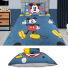Jogo de Cama Mickey ou Minnie Disney 2 Peças Solteiro Portallar