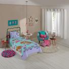 Jogo de Cama Microfibra 3 Peças Patrulha Canina Menina 140x220m Lepper