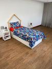Jogo de Cama Microfibra Solteiro Estampado Spider Man 1,40 m x 2,20 m Com 3 pecas