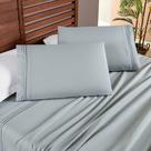 Jogo De Cama Micropercal 200 fios 04 Peças - Linha Allegra Cama Casal/Queen/ King