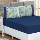Jogo De Cama Micropercal 200 Fios Naturale Casal 03 Peças - Flower Jogo De Cama Micropercal 200 Fios Naturale Casal 03 Peças - Flower