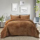 Jogo de Cama NEWLAKE Queen Veludo Macio e Quente Marrom Jogo de Cama NEWLAKE Queen Veludo Macio e Quente Marrom