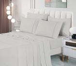 Jogo de Cama Percal Soft 300 Glamour Queen
