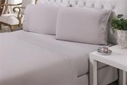 Jogo de Cama Percal Soft Niazitex 300 Fios Casal Prata - Conforto e Estilo Jogo de Cama Percal Soft Niazitex 300 Fios Casal Prata - Conforto e Estilo