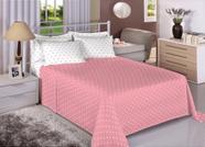 Jogo de Cama Premium 150F Solteiro 7484-9 Rosa - 3 Peças