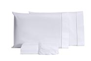 Jogo De Cama Queen 03 Peças Percal 300 Fios Algodão