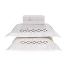 Jogo de Cama Queen 300 Fios Bordado Franco - Karsten Jogo de Cama Queen 300 Fios Bordado Franco - Karsten