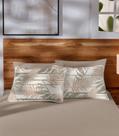 Jogo de Cama Queen 3pçs Estampado Vivaldi Bege