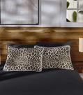 Jogo de Cama Queen 3pçs Estampado Vivaldi Preto