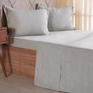 Jogo de Cama Queen 4 Pçs lIne Stile 100% Poliéster 158x198x35cm