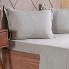 Jogo De Cama Queen 4 Pçs Line Stile 100% Poliéster 158x198x35cm Verde Alfafa