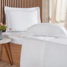 Jogo de Cama Queen 4 Pçs Ricamo 300 Fios 100% Algodão 160x200x40cm
