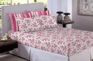 Jogo de Cama Queen 4 Peças 170 Fios De Microfibra Soft Touch