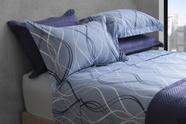 Jogo de Cama Queen 4 Peças Percal 180 fios Duplo 100%Algodão