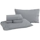 Jogo de Cama Queen Bordado Inglês Rozac Golden Cinza (2 Lençois e 2 Fronha) Jogo de Cama Queen Bordado Inglês Rozac Golden Cinza (2 Lençois e 2 Fronha)