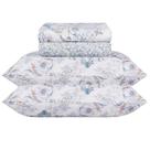 Jogo de Cama Queen Duplo 4 Peças 250x240cm Aurea 140 Fios Realce Premium Sultan Jogo de Cama Queen Duplo 4 Peças 250x240cm Aurea 140 Fios Realce Premium Sultan