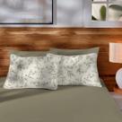 Jogo De Cama Queen Estampado 100 Algodão 3pçs Premium