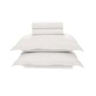 Jogo de Cama Queen Karsten Soft 200 Fios Tom Branco 4 Pçs