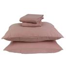 Jogo de Cama Queen Microfibra Mesclado Rosa - ACASA
