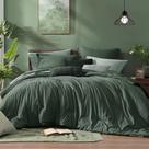 Jogo de Cama Queen Monbix 7 Peças Macio Reversível Verde