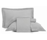 Jogo de Cama Queen Toque Acetinado Altenburg Slim Zinc 4 pçs