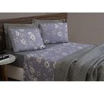 Jogo de Cama Queen Toque Aveludado Hypercal 400 Fios 04 Peças - Marcelino Textil