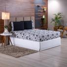 Jogo de Cama Refúgio Casal Percal Algodão Luxo 3 Peças Jornal