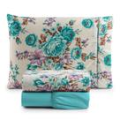 Jogo de Cama Refúgio Solteiro Percal Algodão Luxo 3 Peças Floral Tifany Jogo de Cama Refúgio Solteiro Percal Algodão Luxo 3 Peças Floral Tifany
