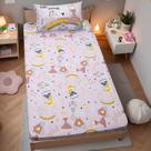 Jogo de Cama Solteiro 2 Pçs Joy 70% Algodão 30% Poliéster
