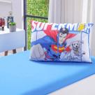 Jogo De Cama Solteiro 2 Pçs Superman Malha 100 Algodão Bene Jogo De Cama Solteiro 2 Pçs Superman Malha 100 Algodão Bene