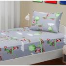 Jogo de Cama Solteiro 2 peças Kids Super Game envio imediato
