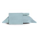 Jogo de Cama Solteiro 3 Peças Altenburg Algodão Lux 200 Fios Azul Etienne