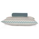 Jogo de Cama Solteiro 3 peças Teka Crystal 100% Algodão - Jogo de Cama Solteiro 3 peças Teka Crystal 100% Algodão -