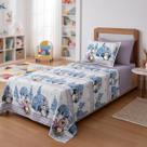 Jogo De Cama Solteiro 3pçs Estampado 100 Algodão Pinguins