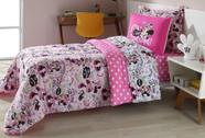 Jogo de Cama Solteiro Infantil 3 Pçs Disney Minnie Wow Andreza Jogo de Cama Solteiro Infantil 3 Pçs Disney Minnie Wow Andreza