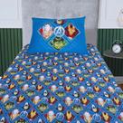 Jogo de Cama Solteiro Infantil com Elástico 2 Peças Azul Marvel Vingadores Jogo de Cama Solteiro Infantil com Elástico 2 Peças Azul Marvel Vingadores