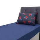Jogo De Cama Solteiro Infantil Menino Personagem Vingadores Cor Azul Desenho Do Tecido Homem aranha