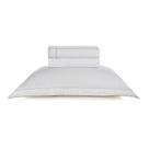 Jogo de Cama Solteiro Karsten Bali Percal 200 Bordado Branco