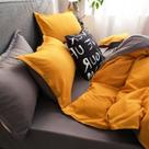 Jogo de cama solteiro king 7 pç 400 fios edredom 180x240cm
