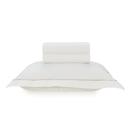 Jogo de Cama Solteiro King Karsten Deliz Branco Percal 200