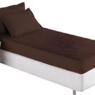 Jogo De Cama Solteiro Kit Capa Matelado Acolchoado Elástico
