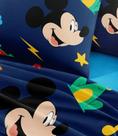 Jogo de Cama Solteiro Mickey 3 Peças Toque de Seda 300 Fios