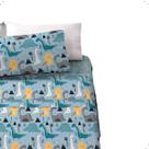 Jogo De Cama Solteiro Mix Studio Infantil c/ Lençol de Cima Estampados Jogo De Cama Solteiro Mix Studio Infantil c/ Lençol de Cima Estampados