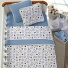 Jogo de Cama Sul Brasil Baby Vivaldi Royal Baby Dog - 100% Algodão, 2 Peças