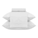 Jogo de Cama Super King Gran Percalle Classic Branco Buddemeyer