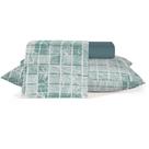 Jogo de Cama Teka Casal Crystal Cristalino 4 Peças