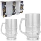 Jogo de caneca de vidro para chopp dusseldorf hercos com 2 pecas 300ml - MACRO