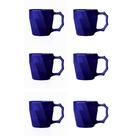 Jogo De Canecas Cerâmica Xícara Café Leite Kit 6 Unid ul