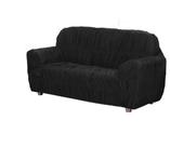 jogo de capa de sofa 2 e 3 lugares c/ elasticos malha gel Marrom