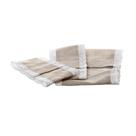 Jogo De Capas De Tecido Bege Para Kit Higiene Bebê Menina Menino (Conj. 3 Peças)